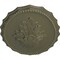 Ekena Millwork Oxford Ceiling Medallion, Hand-Painted Painted Turtle, 16 7/8"W x 11 3/4"H x 1 1/2"P CM16OXPTF - alternate 4